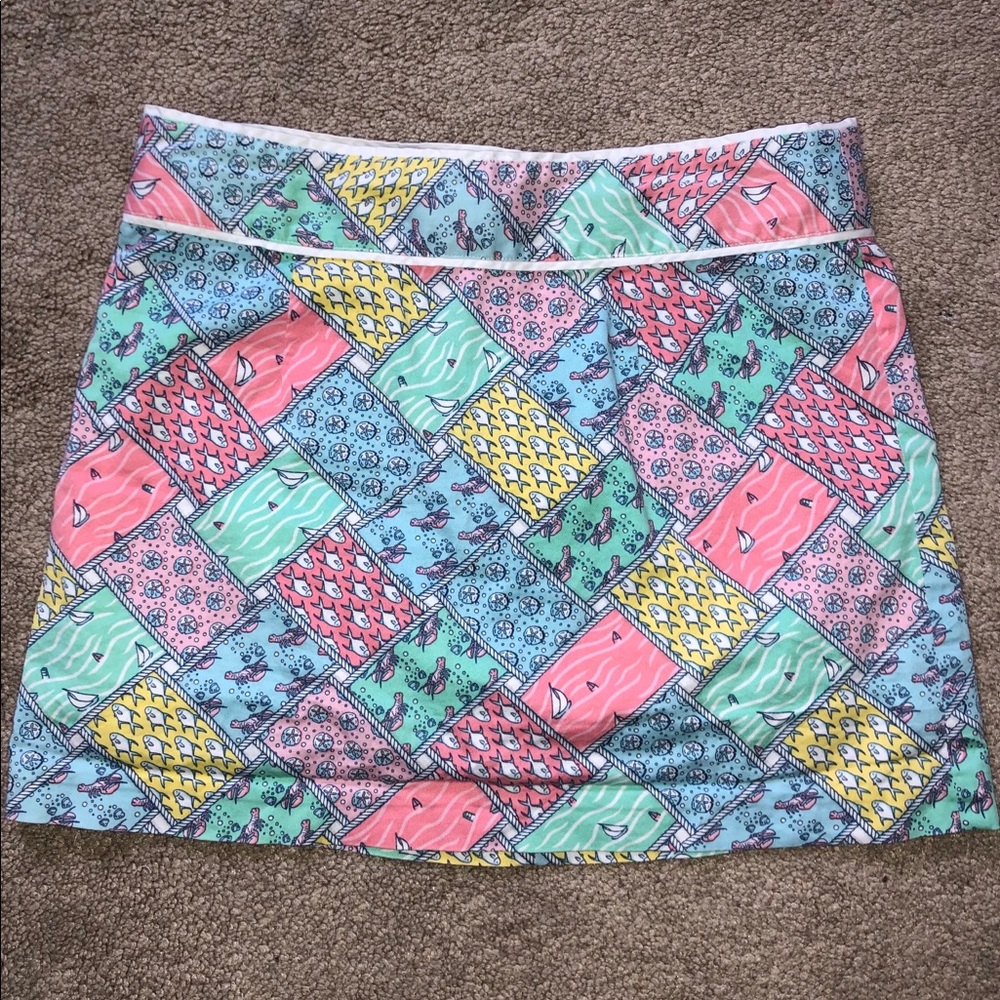 Vineyard vines print skirt